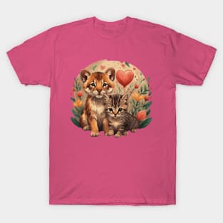 Cute Lion Cub design and cute cat gift ideas kids tees and more T-Shirt